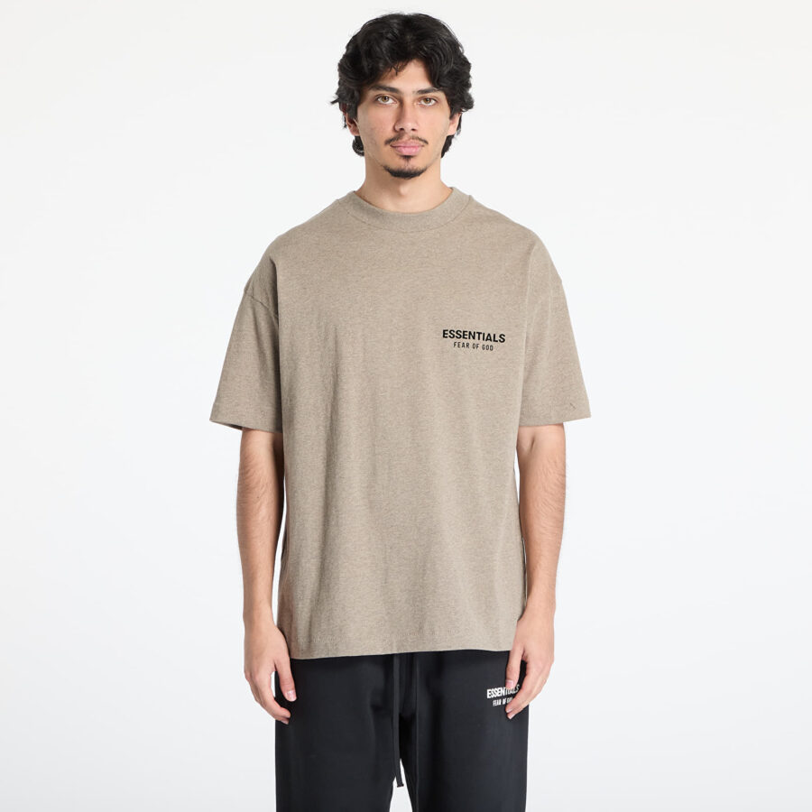 Póló Fear of God Essentials Classic Fit T-Shirt Homestead Heather L-alacsony-ár