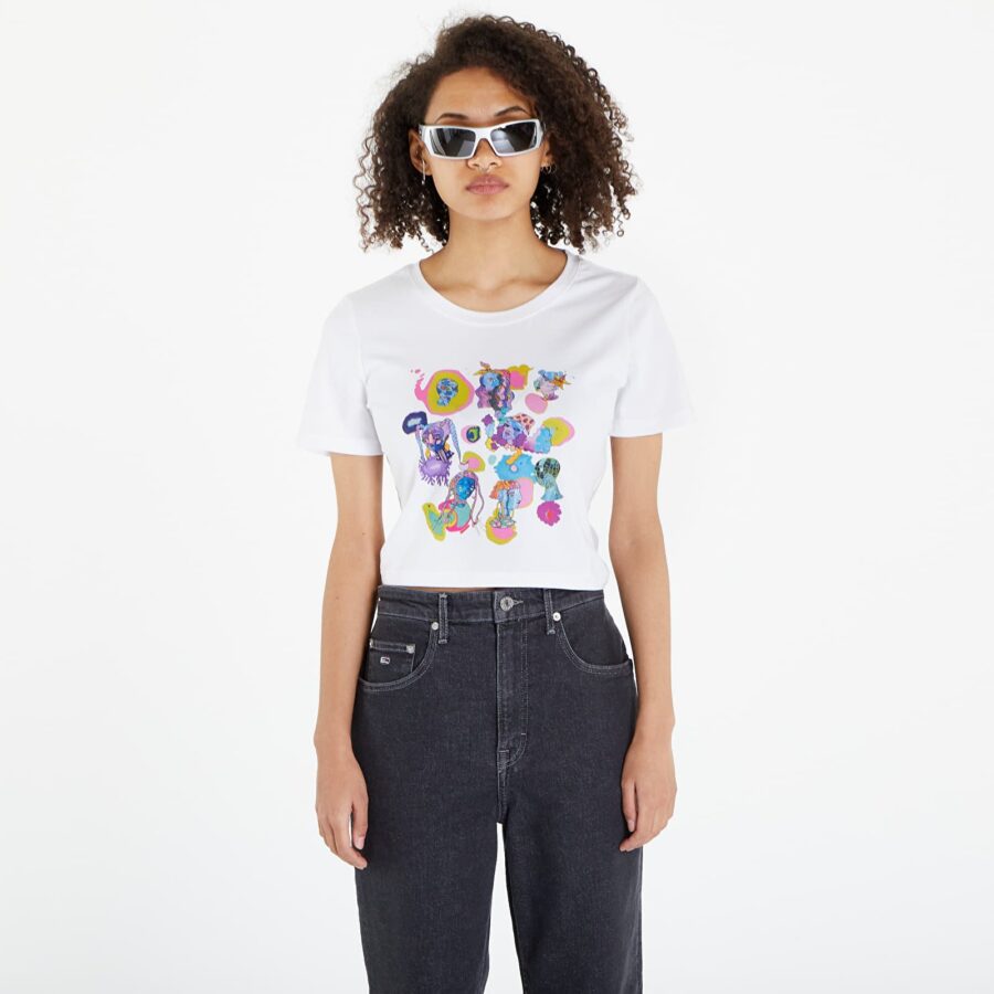 Póló Footshop Romanian Artist Croptop White M-alacsony-ár