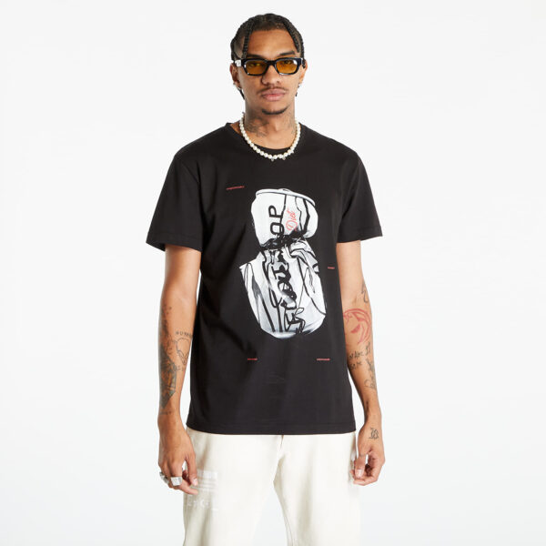Póló Footshop Stay Thirsty Light T-Shirt UNISEX Black S-alacsony-ár