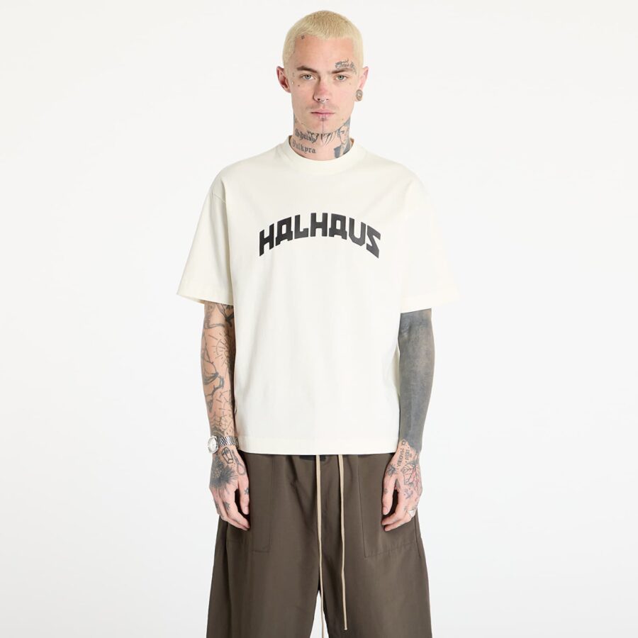 Póló HAL STUDIOS® Halhaus T-Shirt UNISEX Off-White M-alacsony-ár