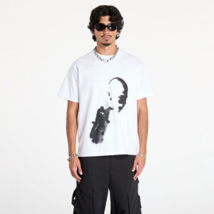 Póló HELIOT EMIL AI Generated Print T-Shirt UNISEX White S-alacsony-ár