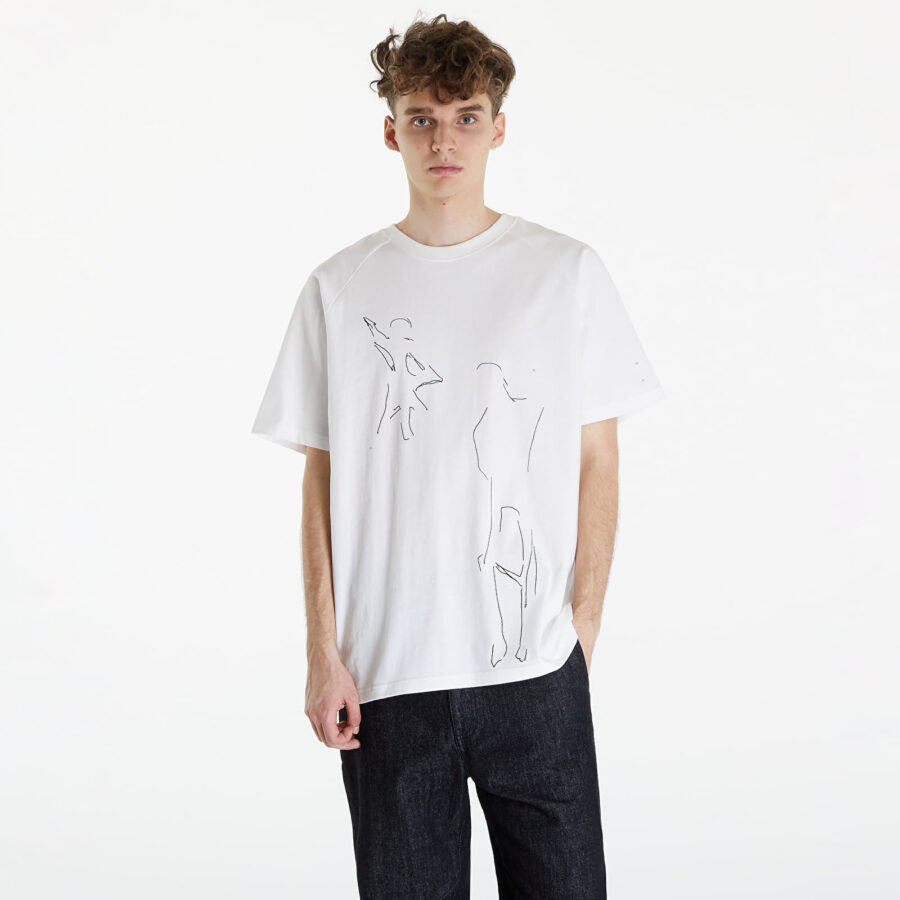Póló HELIOT EMIL Formation T-Shirt White XS-alacsony-ár