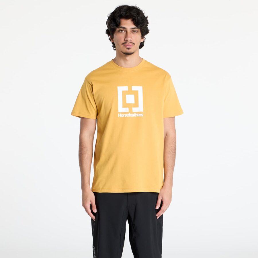 Póló Horsefeathers Base T-Shirt Honey S-alacsony-ár