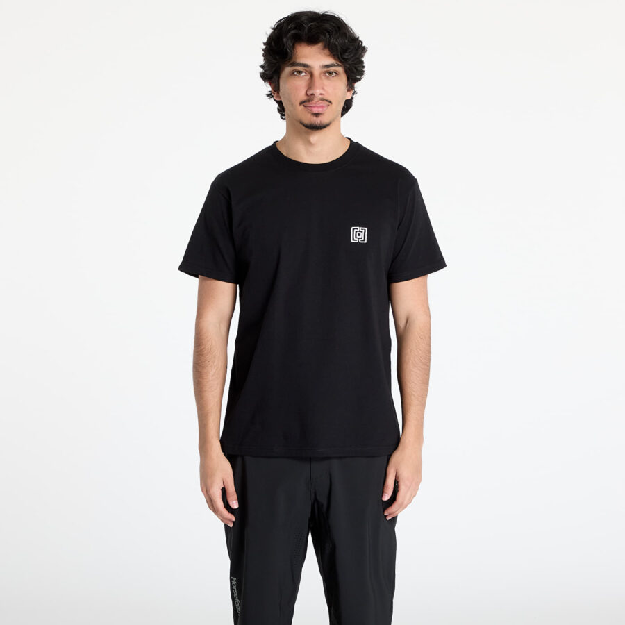 Póló Horsefeathers Diary T-Shirt Black S-alacsony-ár