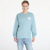 Póló Horsefeathers Distort Long Sleeve T-Shirt Blue Haze XXL-alacsony-ár