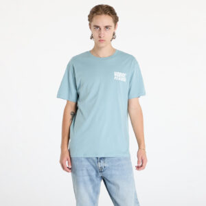 Póló Horsefeathers Distort T-Shirt Blue Haze M-alacsony-ár