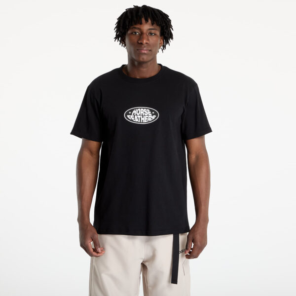 Póló Horsefeathers Dynamo T-Shirt Black XL-alacsony-ár