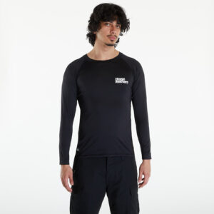 Póló Horsefeathers Hart L/S Top Black XL-alacsony-ár