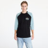 Póló Horsefeathers Hexagon II Raglan T-Shirt Black S-alacsony-ár