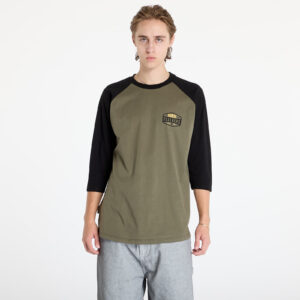 Póló Horsefeathers Hexagon II Raglan T-Shirt Burnt Olive M-alacsony-ár