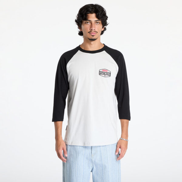 Póló Horsefeathers Hexagon II Raglan T-Shirt Cement M-alacsony-ár