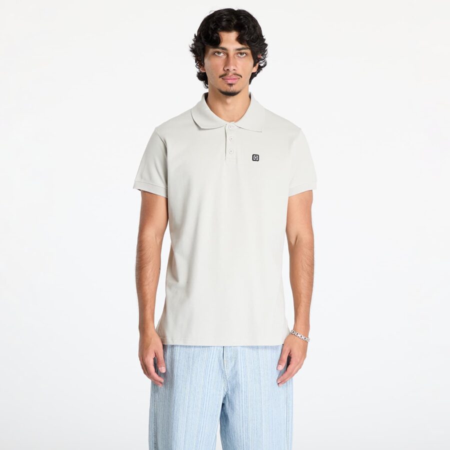 Póló Horsefeathers Kato Polo T-Shirt Cement S-alacsony-ár