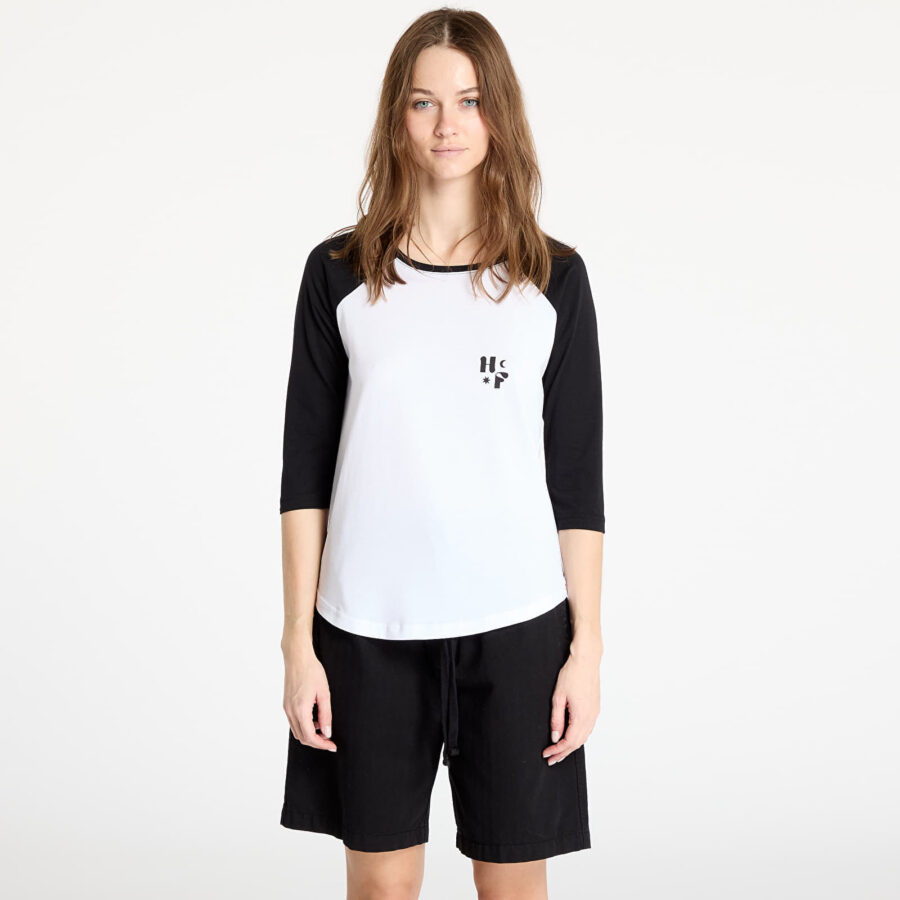 Póló Horsefeathers Kirby Top White/ Black XS-alacsony-ár