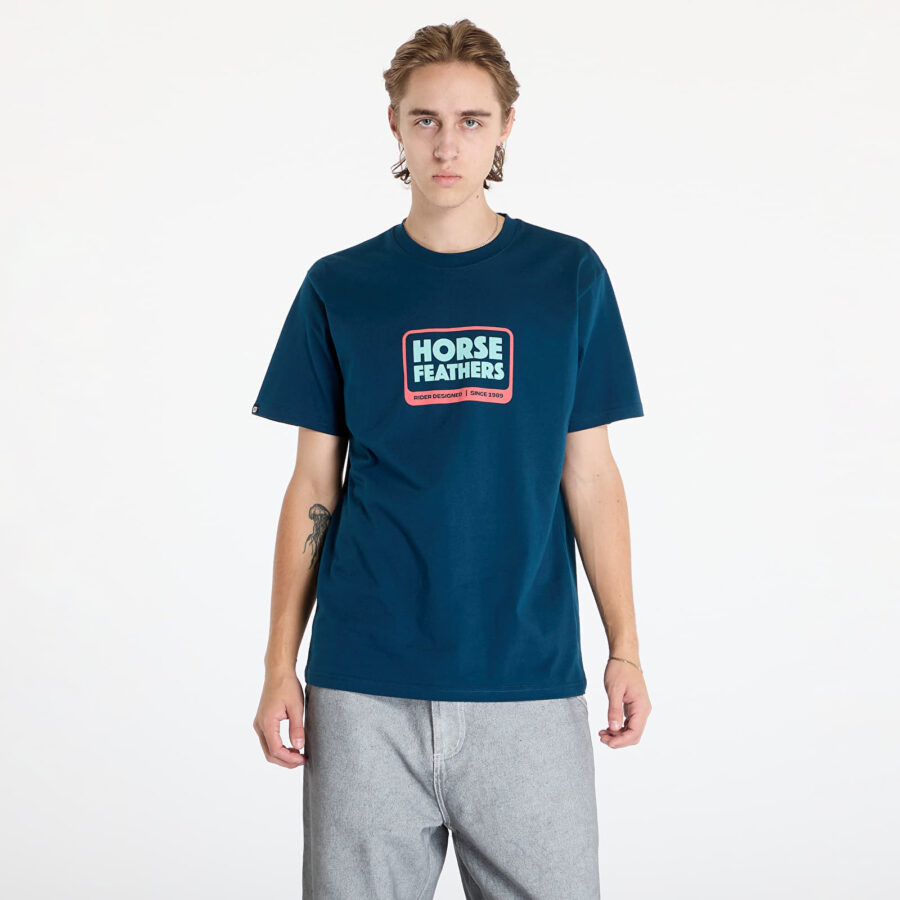 Póló Horsefeathers Millennium T-Shirt Pond S-alacsony-ár