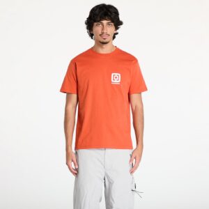 Póló Horsefeathers Mini Logo T-Shirt Orange Rust S-alacsony-ár