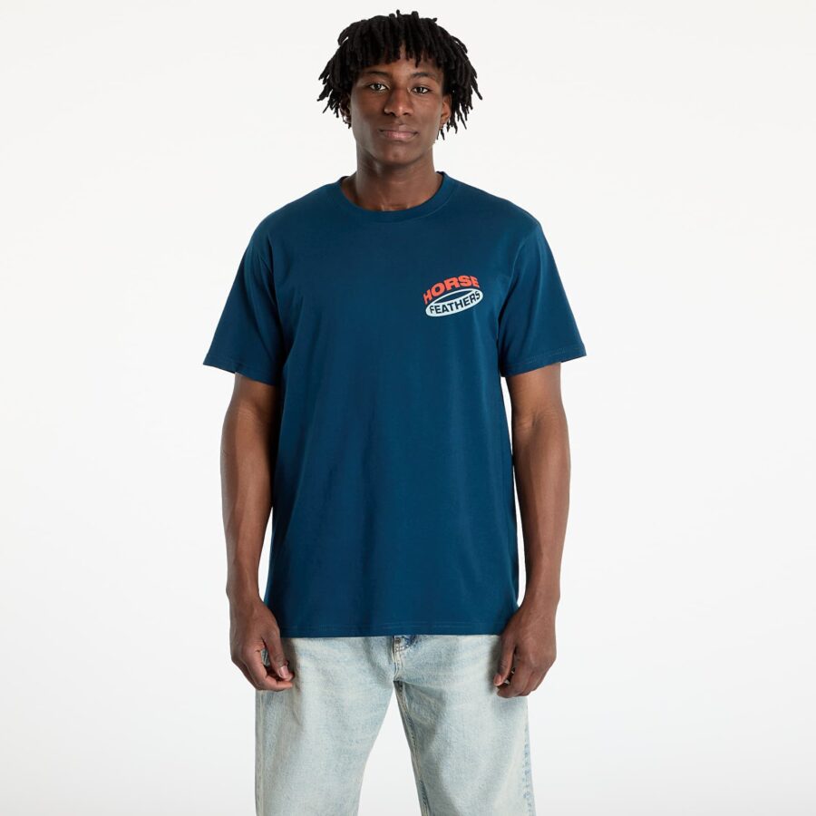 Póló Horsefeathers Orbit T-Shirt Pond S-alacsony-ár