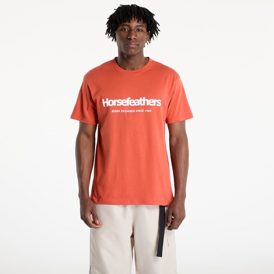 Póló Horsefeathers Quarter T-Shirt Ginger S-alacsony-ár