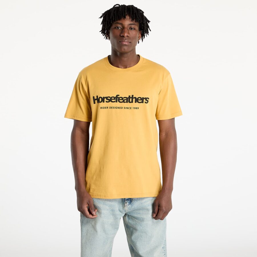 Póló Horsefeathers Quarter T-Shirt Honey S-alacsony-ár