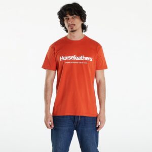 Póló Horsefeathers Quarter T-Shirt Orange Rust S-alacsony-ár