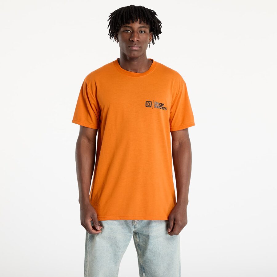 Póló Horsefeathers Rooter Tech T-Shirt Burnt Orange M-alacsony-ár