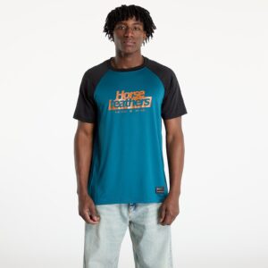Póló Horsefeathers Spike Bike Jersey Petrol/ Black S-alacsony-ár