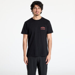 Póló Horsefeathers Summit T-Shirt Black S-alacsony-ár