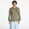 Póló Horsefeathers Tall Typo Long Sleeve T-Shirt Burnt Olive S-alacsony-ár