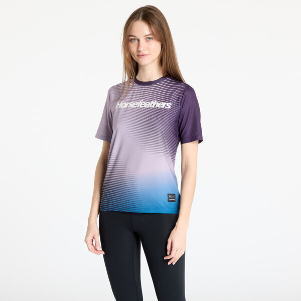 Póló Horsefeathers W Quantum Bike Jersey Iris Fade Out L-alacsony-ár