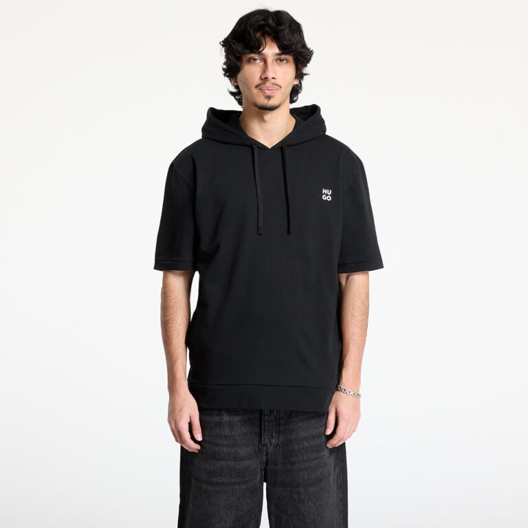 Póló Hugo Boss Devon Hooded T-Shirt Black S-alacsony-ár