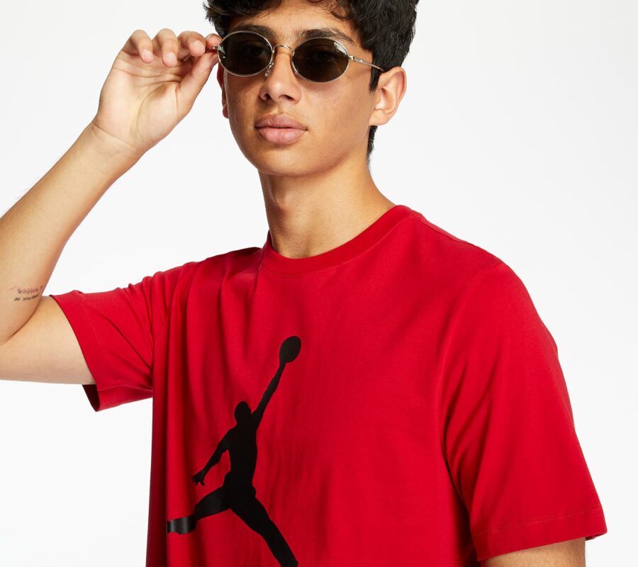 Póló Jordan Air Jumpman Tee Red S-alacsony-ár