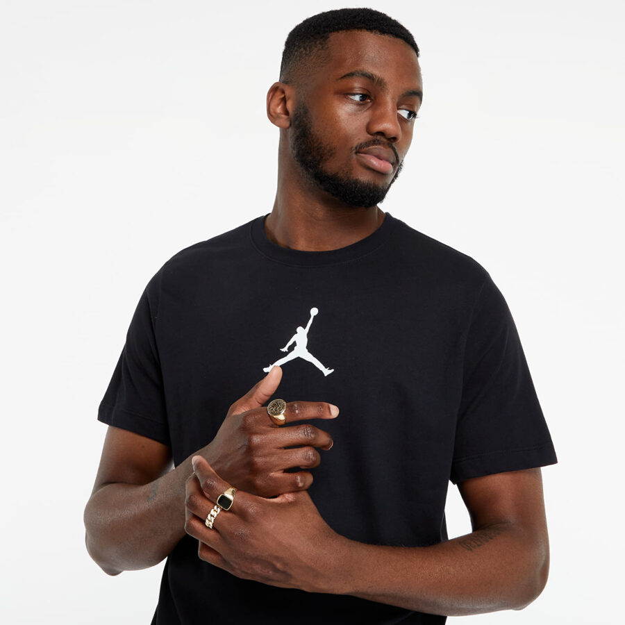 Póló Jordan Jumpan Tee Black/ White L-alacsony-ár