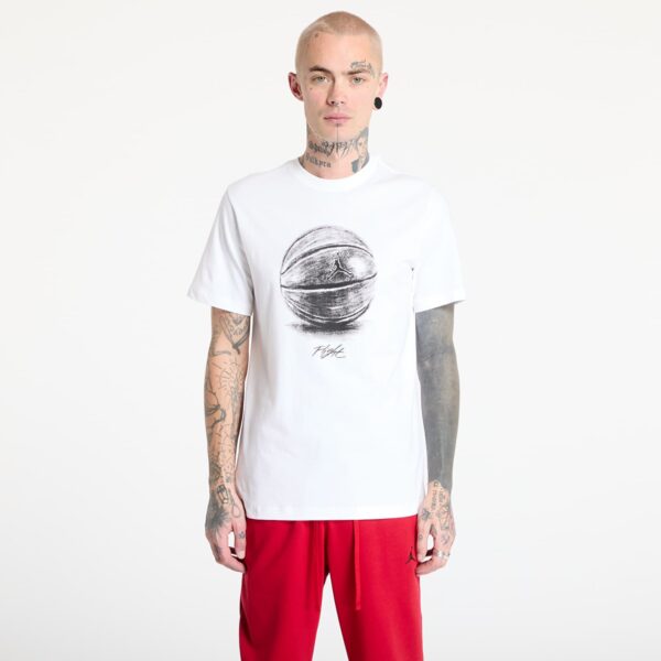 Póló Jordan Men's T-Shirt White/ Black M-alacsony-ár