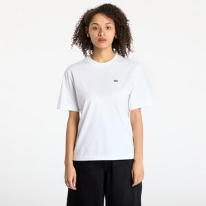 Póló LACOSTE Soft Cotton T-shirt White S-alacsony-ár