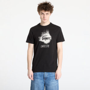 Póló LACOSTE Technical T-shirt Black M-alacsony-ár