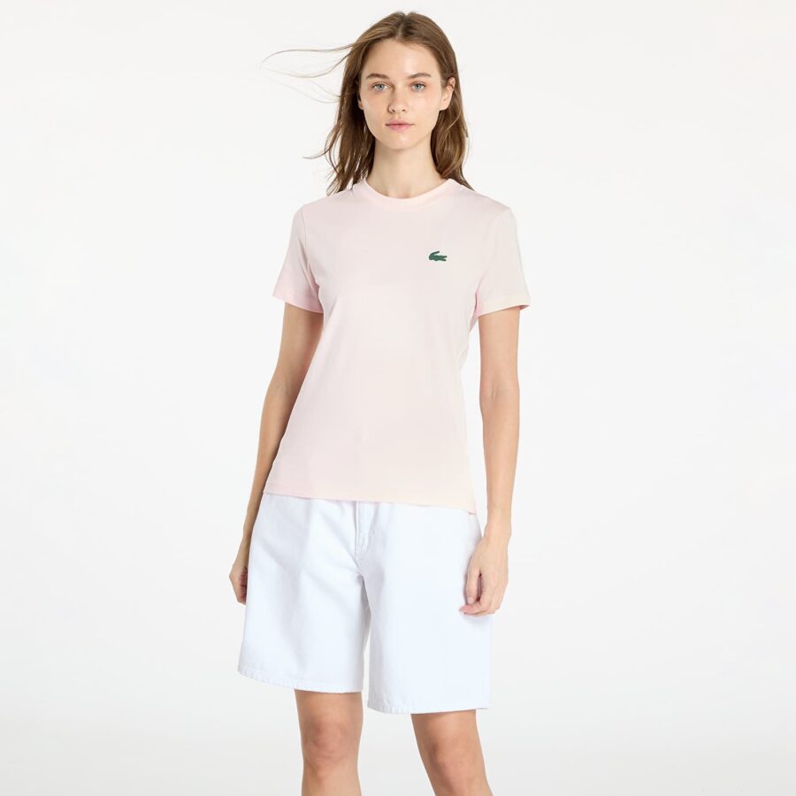 Póló LACOSTE Turtle Neck Tee-Shirt Flamingo 34-alacsony-ár