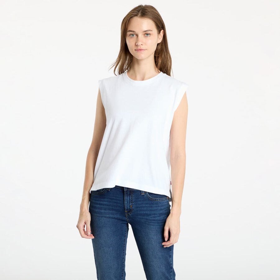 Póló Levi's® Boxy Tank Top White XS-alacsony-ár