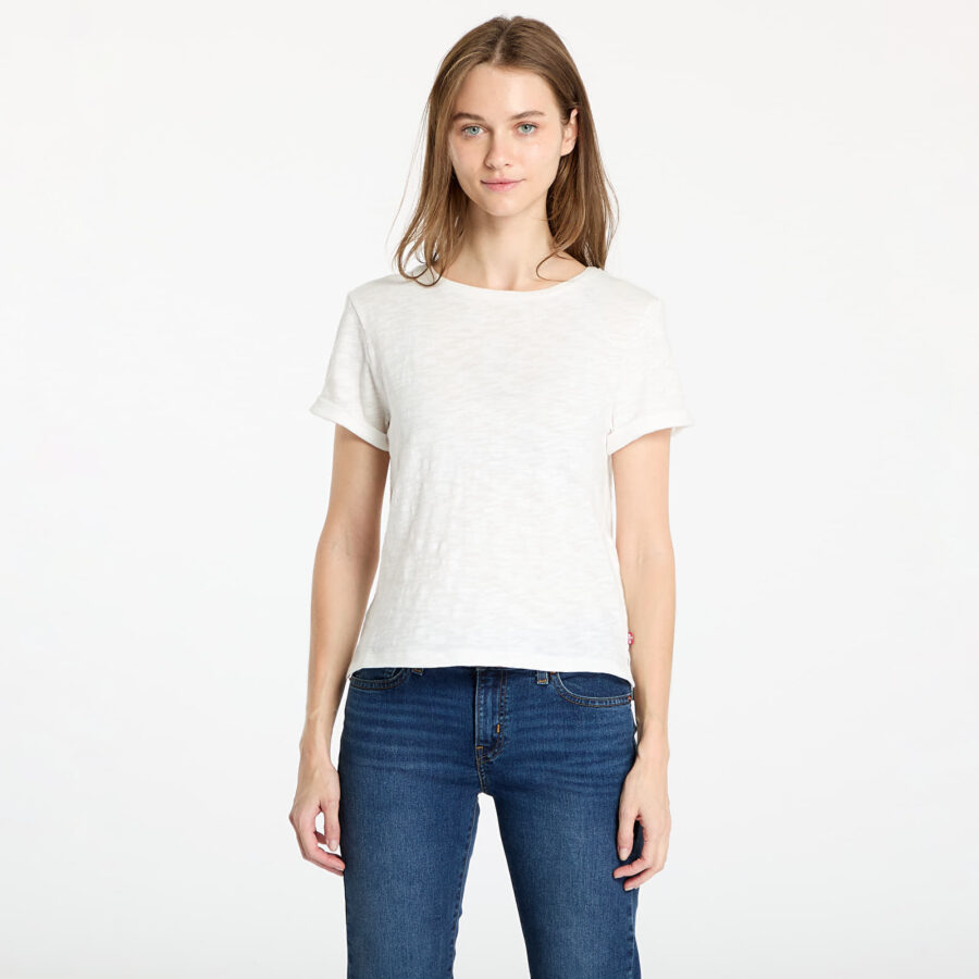 Póló Levi's® Margot Short Sleeve Tee White XS-alacsony-ár