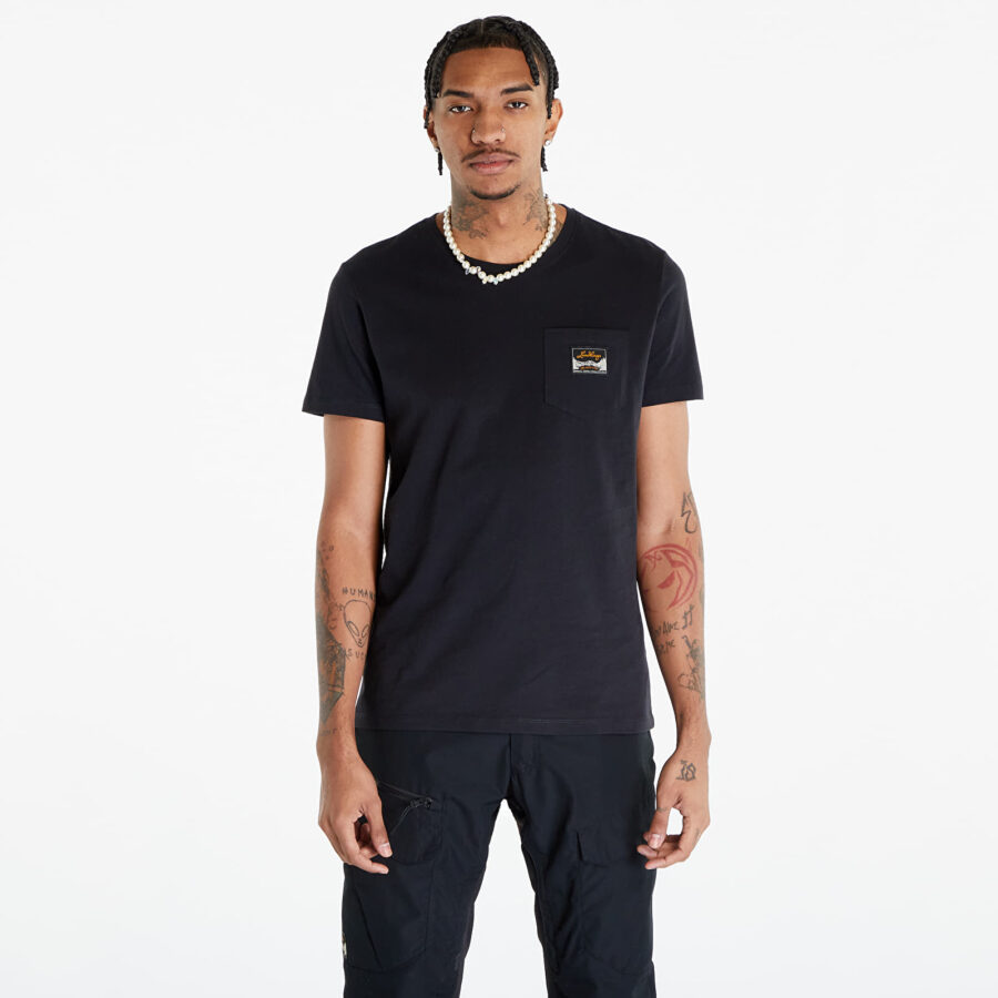 Póló Lundhags Knak T-Shirt Black S-alacsony-ár