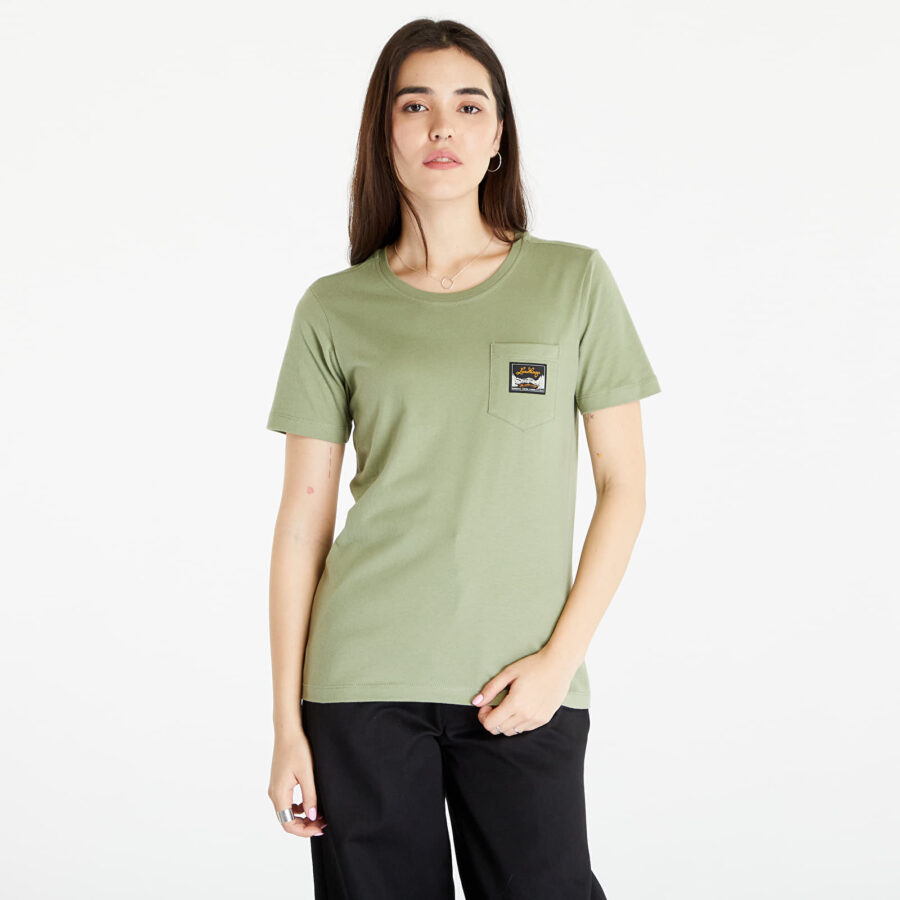 Póló Lundhags Knak T-Shirt Lichen S-alacsony-ár