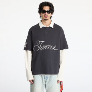 Póló MISBHV Forever Double Layered Polo UNISEX Black S-alacsony-ár