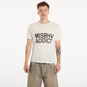 Póló MISBHV Misbhv Addict T-Shirt UNISEX Off White XL-alacsony-ár