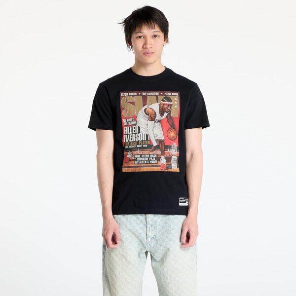 Póló Mitchell & Ness NBA 76Ers Allen Iverson Slam Tee Black M-alacsony-ár