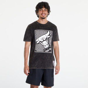 Póló Mitchell & Ness NBA Destination Leisure SS Premium Graphic Tee Chicago Bulls Black M-alacsony-ár