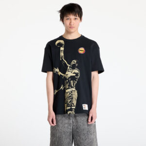 Póló Mitchell & Ness NBA Vintage Logo Rockets Hakeem Olajuwon Blockbuster Shortsleeve Player Tee Black M-alacsony-ár