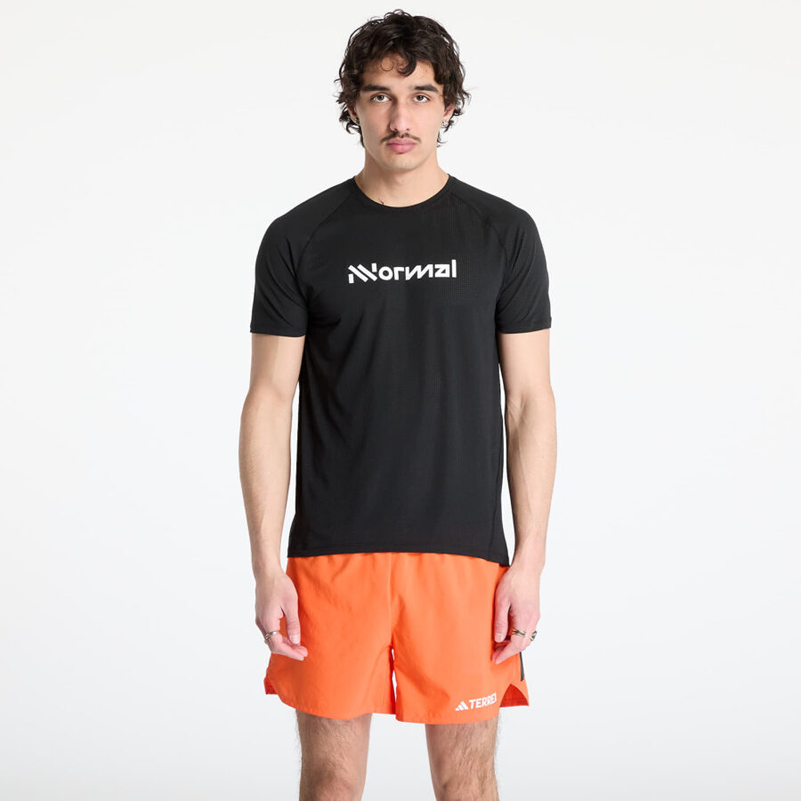 Póló NNormal Race T-Shirt Black S-alacsony-ár