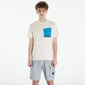 Póló Napapijri Tepees Short Sleeve T-Shirt White Whisper M-alacsony-ár