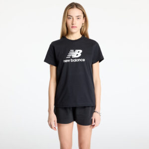 Póló New Balance S/S New Balance Jersey Black S-alacsony-ár