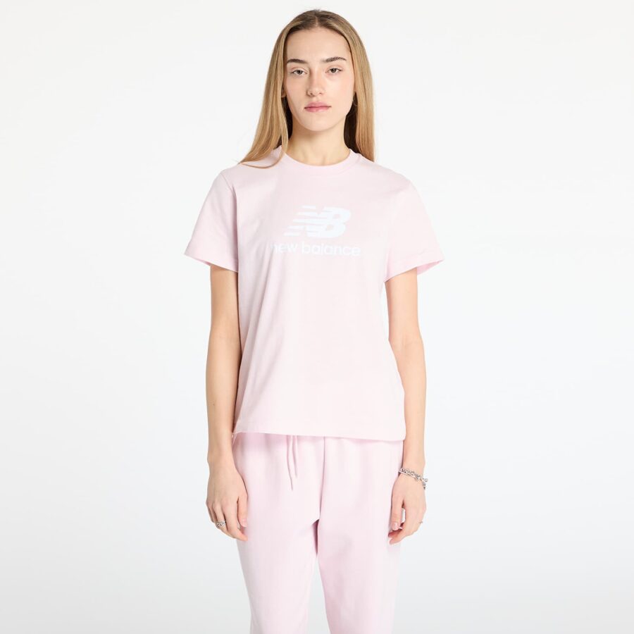 Póló New Balance Sport Essentials Jersey Lo Pink XS-alacsony-ár
