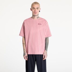 Póló New Era Pinstripe Oversized T-Shirt UNISEX Dark Pink XS-alacsony-ár