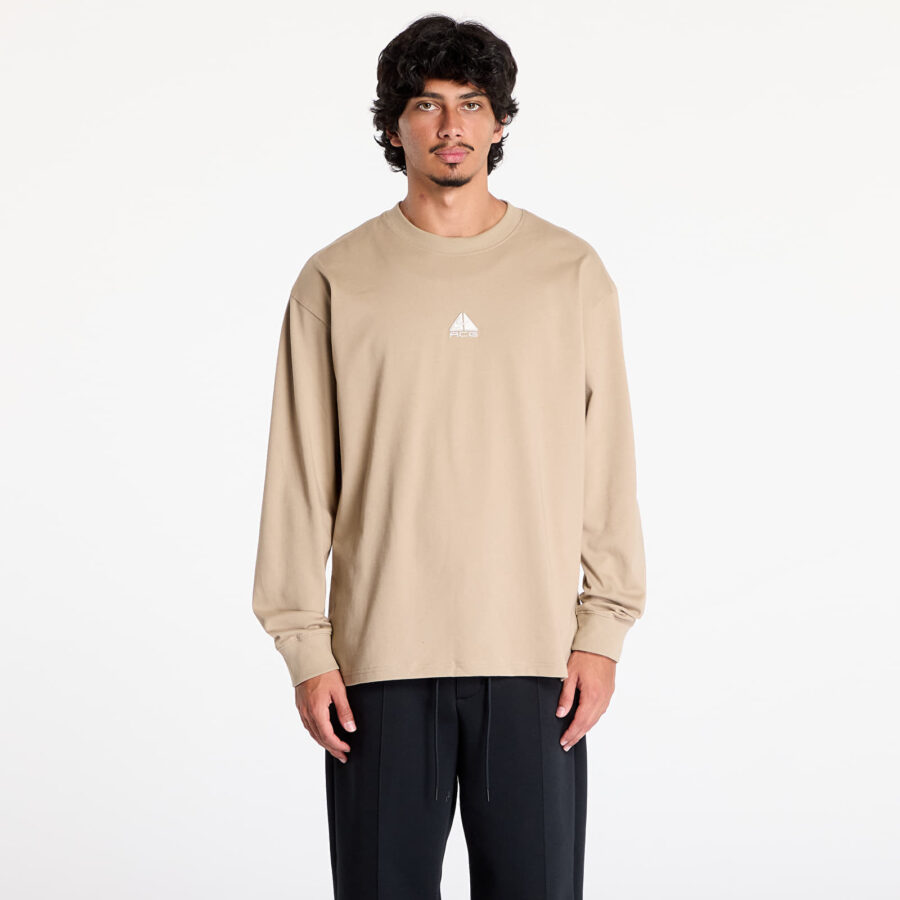 Póló Nike ACG "Lungs" Men's Long-Sleeve T-Shirt Khaki S-alacsony-ár